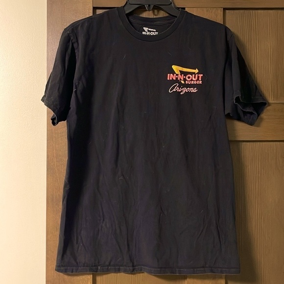 In and Out Burger Arizona Hollywood Unisex Tee Size Medium - Picture 1 of 4